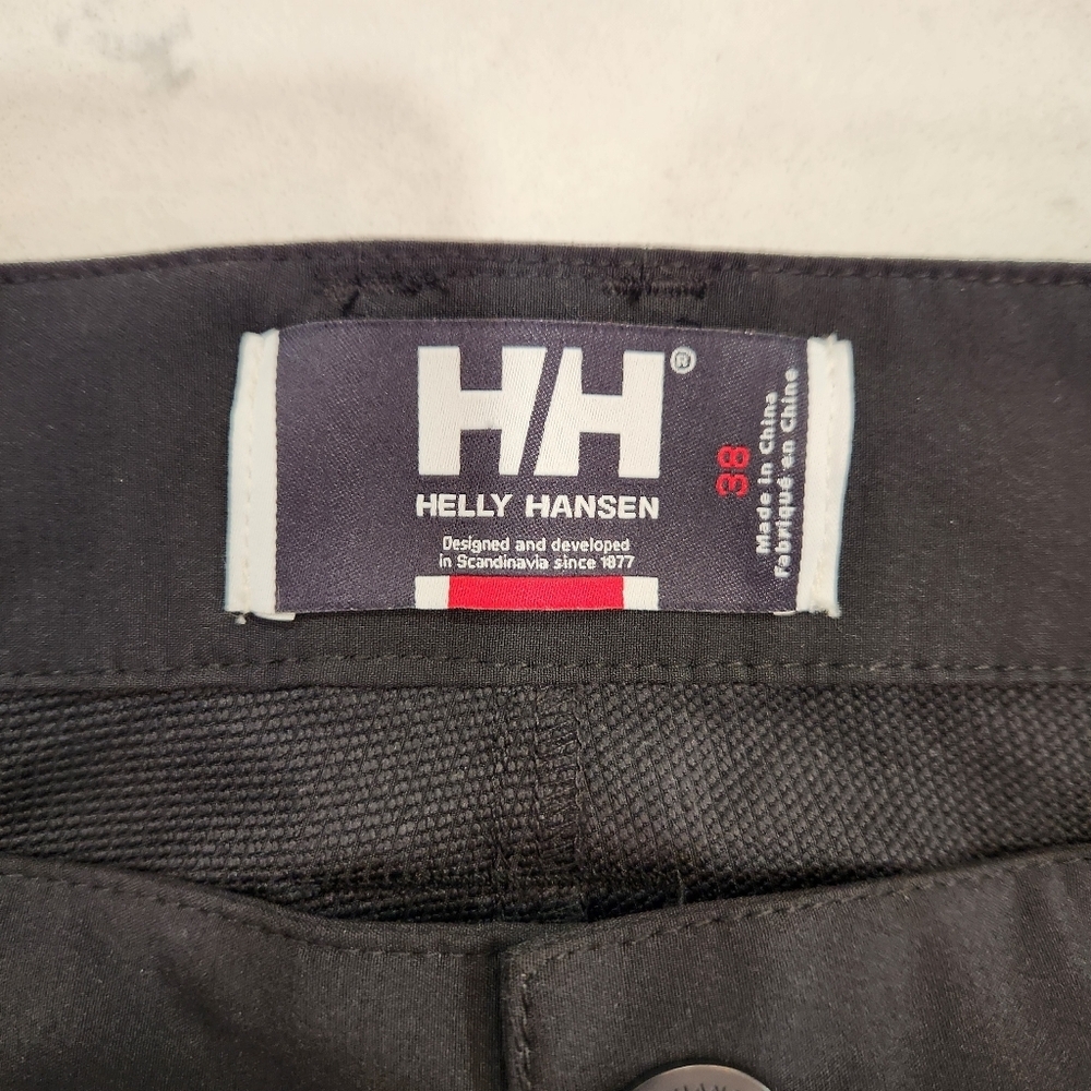 Helly Hansen Pants Mens 38x31 Black Performance Wear Hiking Stretch *China - Picture 6 of 13